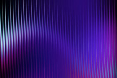 Derin mor ve parlak mavi bir ışık gradyanı olan dikey tırtıklı bir arka plan..