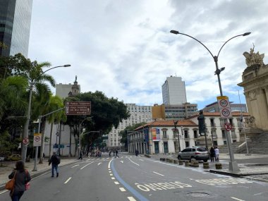 Rio de Janeiro, RJ. 31 / 05 / 2024 - Rio de Janeiro.- Brezilya şehir merkezinin görüntüsü.