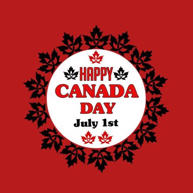Mutlu Kanada Günü sosyal medya paylaşımları veya güzel şablonlar 
