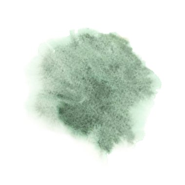 Suluboya arka plan şablonu. Yeşil renkleri sakinleştiren soyut doku tasarım elementi. Davetiye için el boyası mürekkep dökülmesi tarihi, düğün tarihini, kartpostalları, alıntıları kaydet