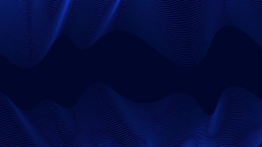 3B Dalga Soyut Arkaplan, Modern ve Minimalist Arkaplan