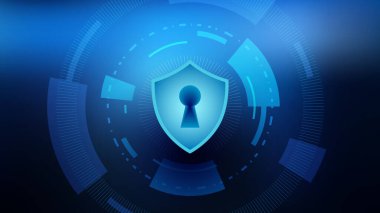 Güvenli Teknoloji Kalkanı: Mavi Anahtar Deliği Tasarımı