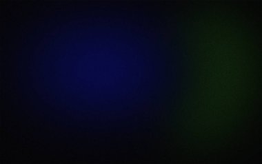 Yeşil ve Mavi Renkli Koyu Siyah Arkaplan