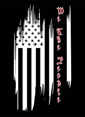 Biz Halk, Amerikan bayrağı, İkinci Değişiklik, Anayasa Günü Tasarımı