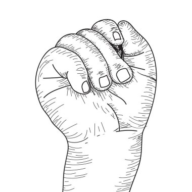 Yeni doğmuş bebeğin elleri çizim, bebeğin elleri doğrusal çizim, bebek el çizimi, siyah çizgilerle çizilmiş bebek çizimi.