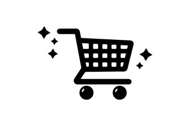 Alışveriş arabası çizimi