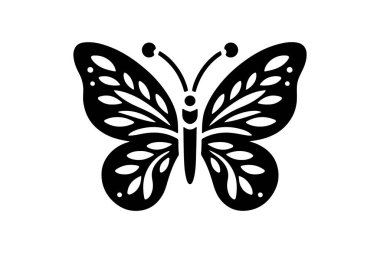 Bir Şirin Kelebek Vektör Sanatı & İllüstrasyonu