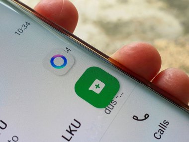 Jakarta, Endonezya - 8 Aralık 2024 - Meta AI Android akıllı telefonunda WhatsApp uygulamasının yeni WhatsApp özelliği