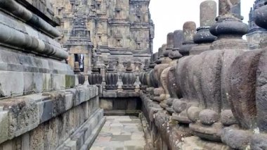 Yogyakarta şehri yakınlarındaki Prambanan tapınak kompleksi, Central Java, Endonezya