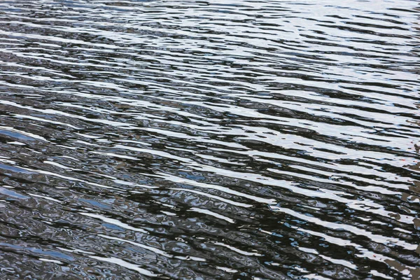 Gegevens Het Wateroppervlak Van Rivier Reflecties Abstracts Rimpelingen Patronen — Stockfoto