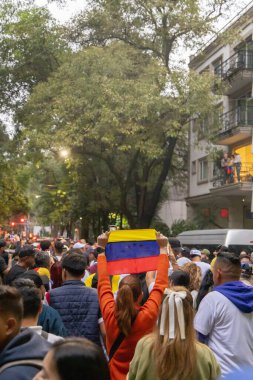 Mexico City, Meksika, 07.28.2024: muhalefet seçim kampanyasının başlangıcı