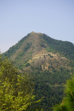 Dağların güzel manzarası