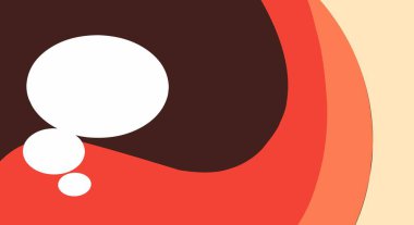 Eşsiz organik şekiller ve sıcak renk paleti içeren, iş kartları için uygun, minimalist ve temiz bir arkaplan tasarımı..