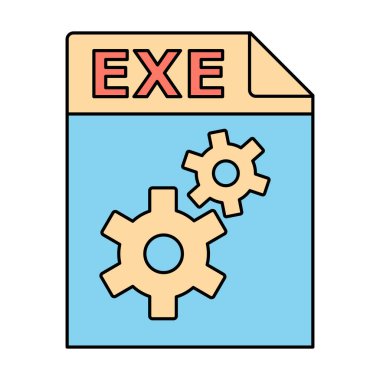 EXE Dosyası, Çalıştırılabilir Dosya Simgesi Temsil Yazılım Uygulaması