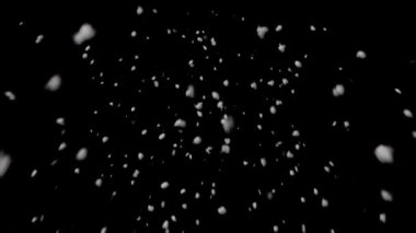  Gerçek kar yağışı 4K döngüsü. Görüntüye eklemek için ekleme veya ekran karıştırma kipi kullan