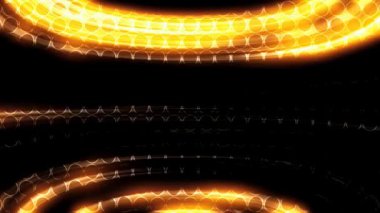 Zarif parlayan halka arkaplanı kusursuz animasyon