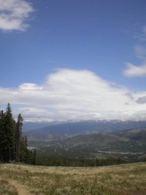 Dağların güzel manzarası