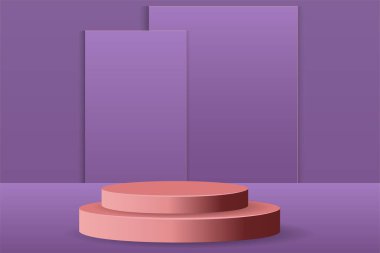 Basit Podyum Arkaplan Tasarımı