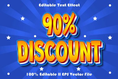 % 90 İndirimli Metin Efekti