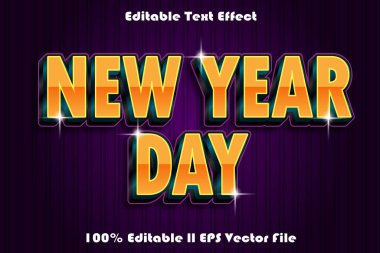 New Year Editable Text Effect