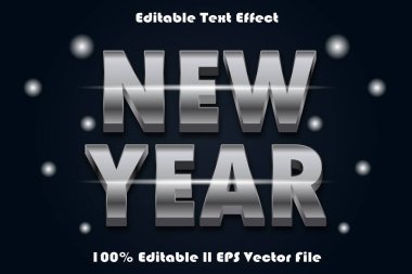New Year Editable Text Effect