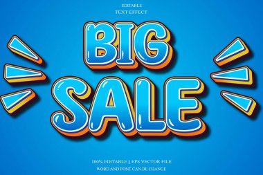 Büyük satış Metin Efekti Kabartma Gradyan Biçimi