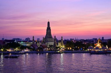 Wat Arun  landmark in Bangkok City, Thailand