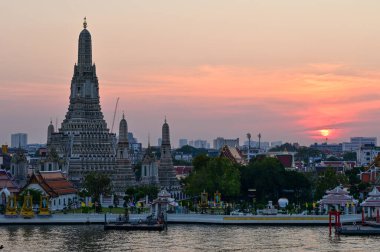 Wat Arun  landmark in Bangkok City, Thailand