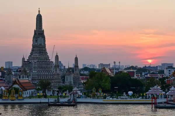 stock image Wat Arun  landmark in Bangkok City, Thailand