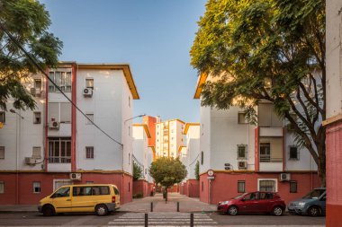1950 'lerden kalma halk konutları Trianas El Tardon' da, Sevilla kentsel tarihinin bir kanıtı..