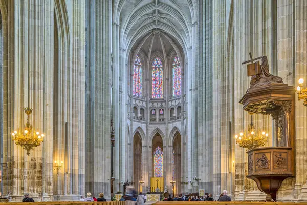 St. Peter ve St. Paul Katedrali, Nantes, Pays de la Loire, Fransa.