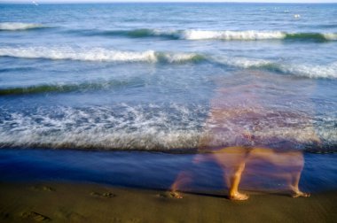 1950 'lerde işçi sınıfı sakinleri, El Tardon, Triana, Seville, İspanya' daki apartmanlar inşa edildi..