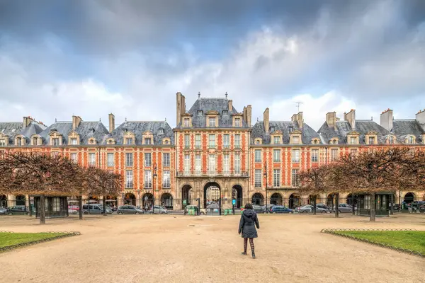 stock image Vosgues Square (Place des Vosgues), Paris, France