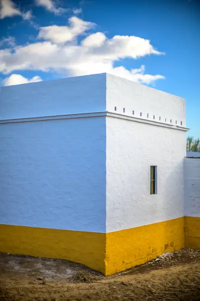 stock image Modernist building designed by architect Ramon Balbuena y Huertas in 1916, located in Seville, Spain. Notable for its intricate facade and historic significance.