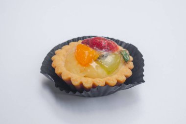 Lezzetli mini meyveli turta. Güzel mini meyveli pasta..