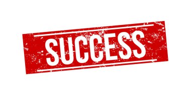 grunge etkisi olan kauçuk damgayı başarıyor. Vektör illüstrasyonu