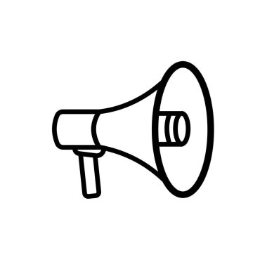 megafon onur konuşmacısı - basit vektör simgesi .