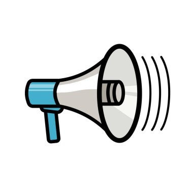 megafon onur konuşmacısı - basit vektör simgesi .