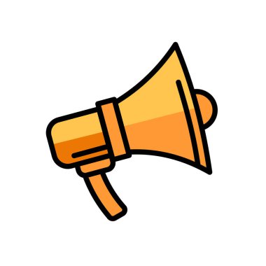 megafon onur konuşmacısı - basit vektör simgesi .