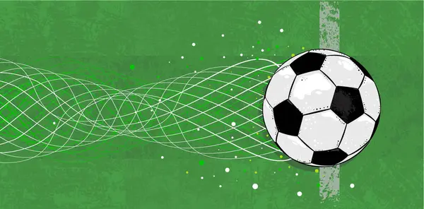 Football, soccer background, banner - vector illustration with empty place . Vector illustration