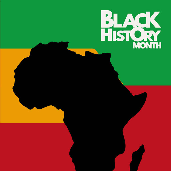 Месяц чёрной истории - векторная иллюстрация