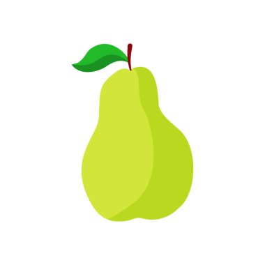 Taze armut-vektör çizimi. Vektör illüstrasyonu