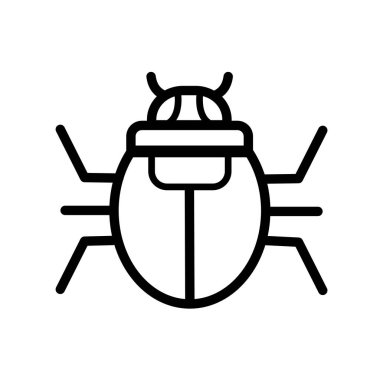 hata - vektör simgesi. Vektör illüstrasyonu