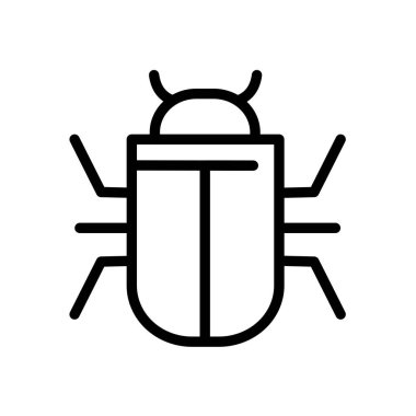 hata - vektör simgesi. Vektör illüstrasyonu