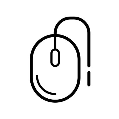 Fare - vektör simgesi. Vektör illüstrasyonu