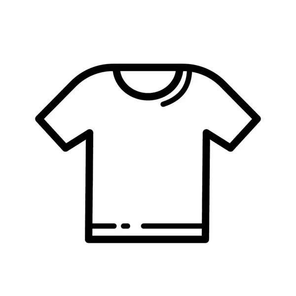 Gömlek - vektör çizgisi simgesi. Vektör illüstrasyonu