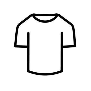  Tişört - vektör çizimi. Vektör illüstrasyonu