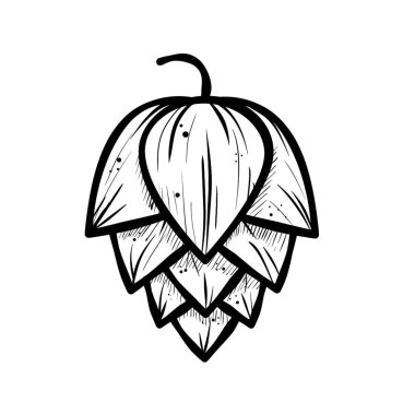 sekme konisi - retro vektör illüstrasyonu .