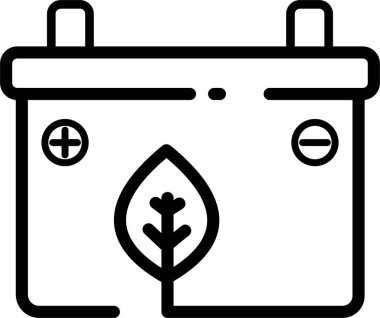 ekoloji ortamı web simgesi vektör illüstrasyonu