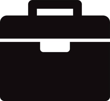 Evrak Çantası'nı web simge vektör çizim